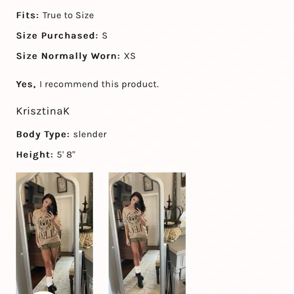 *Anthropologie Free People Horoscope Crew Leo - Picture 10 of 12